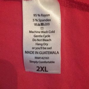 LuLaRoe Tops - Coral 2XL Irma Tunic NWT LuLaRoe Tops - Coral 2XL Irma Tunic NWT